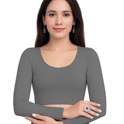 sohot Women Round-Neck Slip-On Blouse-picture-12