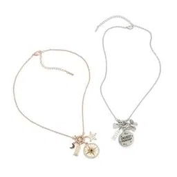 aldo Set of 2 Women Short Necklace with Lobster Closure-picture-28