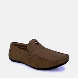 leatherkraft Panelled Slip-On Loafers-picture-41