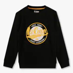 lee cooper Boys Logo Print Relaxed Fit Crew-Neck Sweatshirt-picture-32