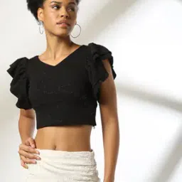 rio Women Embellished Regular Fit Crop Top-picture-20