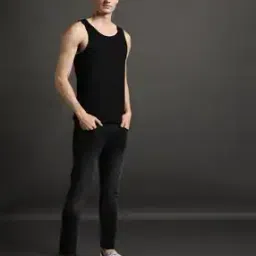 john players jeans Men Lightly Washed Skinny Cropped Fit Jeans-picture-28