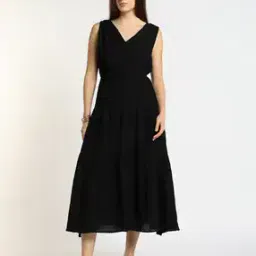 outryt by azorte Regular Tiered Dress-picture-14