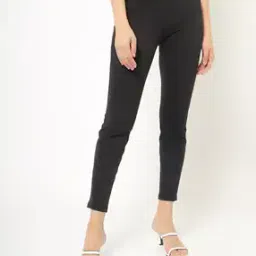 fig Skinny Fit Flat-Front Trousers-picture-49