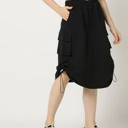 teamspirit Women Parachute A-Line Skirt-picture-27