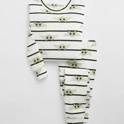 gap kids Baby Yoda Print T-Shirt with Pants Set-picture-42