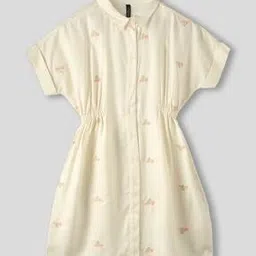 rio girls Girls Floral Embroidered Shirt Dress-picture-25