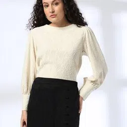 fig Women Lace Relaxed Fit Top-picture-48