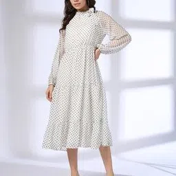 fig Women Woven Midi Tiered Dress-picture-38