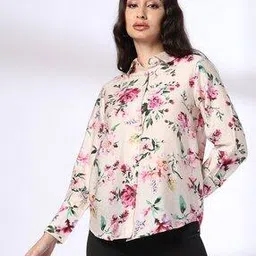 fig Women Floral Print Slim Fit Shirt-picture-22