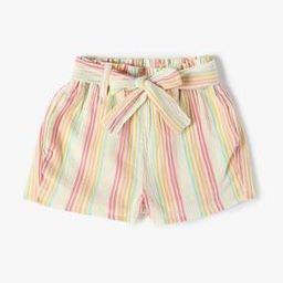 yousta Girls Striped Regular Fit Shorts-picture-8
