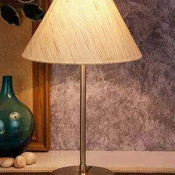 devansh Table Lighting Lamp with Circular-Shaped Shade-picture-53
