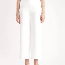 fable street Women Relaxed Fit Trousers with Elasticated Waist-picture-27
