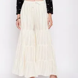 clora creation Embellished Ghararas with Elasticated Waist-picture-40