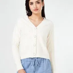 honey by pantaloons Women Acrylic Cardigan-picture-14