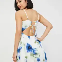 max Women Floral Print A-line Midi Dress-picture-50