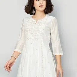 max Women Embroidered Straight Kurta-picture-26