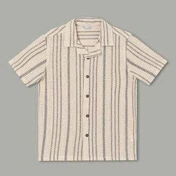fame forever by lifestyle Boys Stripes Regular Fit Shirt-picture-27
