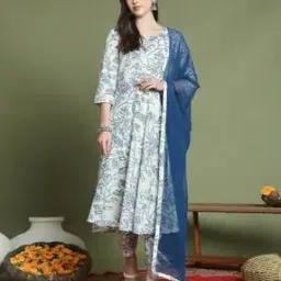 rajnandini Women Printed Straight Kurta Set-picture-12