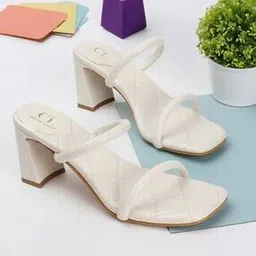 carlton london Women Open-Toe Chunky-Heeled Sandals-picture-31