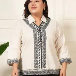 deebaco Women Floral Print Regular Fit Shirt image 1