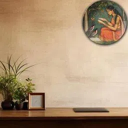 the quirky home Ceramic Round Shape Wall Paint For Wall Decor-picture-50