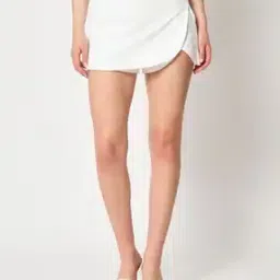 zastraa Wrap Skorts with Side Slit-picture-45
