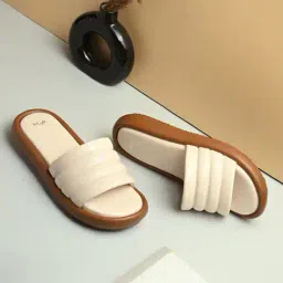 styli Women Flat Sandals with PU upper image 1