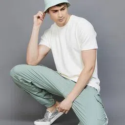 fame forever by lifestyle Crew-Neck T-Shirt with Short Sleeves-picture-19