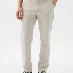 gap Men Regular Fit Flat-Front Trousers-picture-53