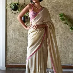 suta Women Cotton Blend Traditional Saree  -picture-53