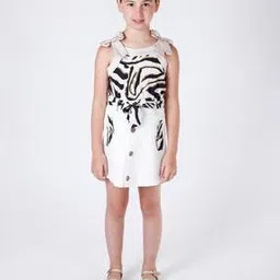 one friday Girls A-Line Skirt with Flap Pockets-picture-33