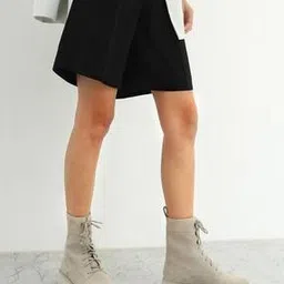 saint g Women Ankle-Length Boots with Lace Fastening-picture-11