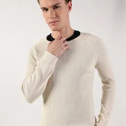 thomas scott Men Striped Round-Neck Sweatshirt-picture-47