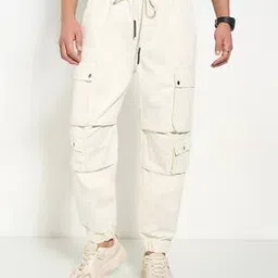 street 808 by pantaloons Men Joggers with Drawstring Waist-picture-51