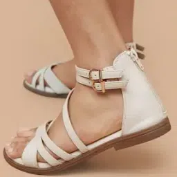 ginger by lifestyle Women Flat Sandals with PU Upper-picture-51