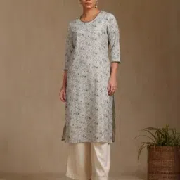 soch Women Floral Print Straight Kurta-picture-18