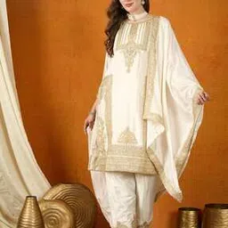 miss ethnik Women Embroidery Straight Kurta Set-picture-29