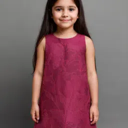 kidsdew Girls Embroidered A-Line Dress-picture-52