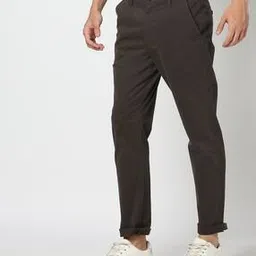 john players Men Slim Fit Flat-Front Chinos-picture-43