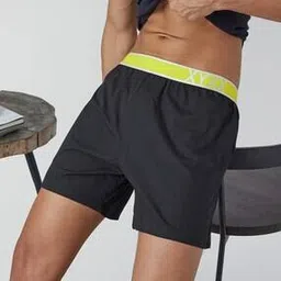 Men Boxers with Logo Waistband-image-26