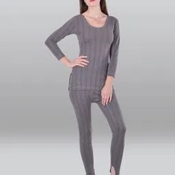 Ribbed Round-Neck Thermal Set-image-68