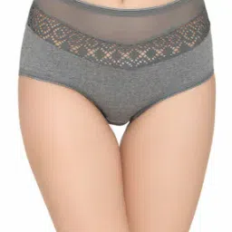 clovia Heathered High-Rise Hipster Panties-picture-34