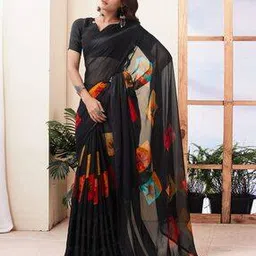 satrani Women georgette saree-picture-38