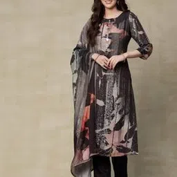 fashor Printed Straight Kurta Set-picture-49