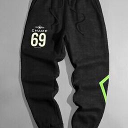 codez Boys Typographic Print Mid-Rise Joggers-picture-17
