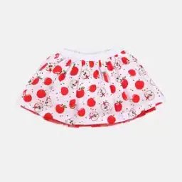 chicco Printed Fit & Flare Skirt with Bow Accent-picture-50