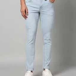 indian terrain Men Lightly Washed Skinny Fit Jeans-picture-42
