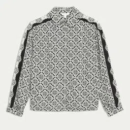 marks & spencer Women Geometric Print Relaxed Fit Top-picture-10