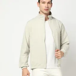 yousta Men Regular Fit High-Neck Windcheater Jacket image 1